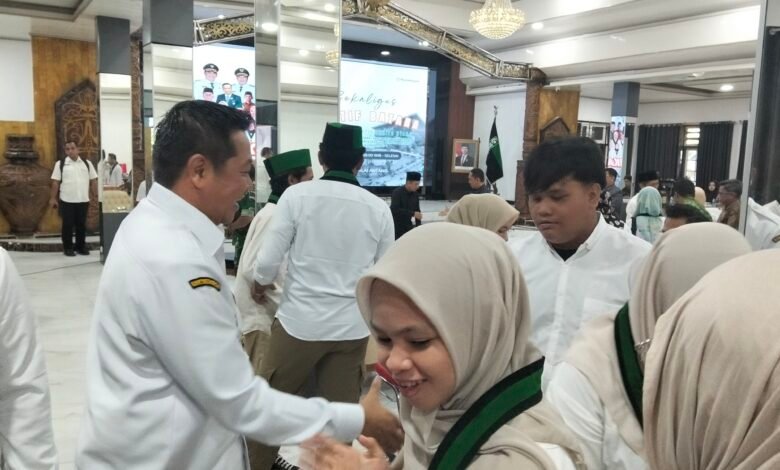 HMI Muara Teweh 2025–2026 Dilantik, Wakil Bupati Tekankan Peran Mahasiswa