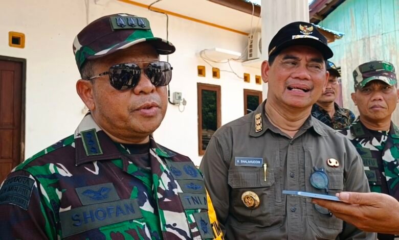 Tim Wasev TNI AD Puji Capaian TMMD ke-126 Kodim 1013/Mtw di Desa Jamut Tim Wasev TNI AD Puji Capaian TMMD ke-126 Kodim 1013/Mtw di Desa Jamut