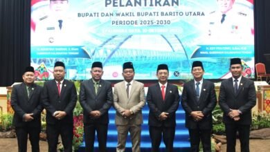 DPRD Barito Utara Hadiri Pelantikan Bupati-Wakil Bupati Baru
