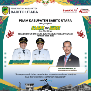 PDAM SUKSES DILANTIK