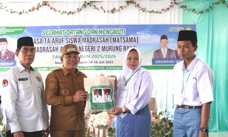 Pemkab Murung Raya Sambut Baik Pembukaan Masa Ta’aruf Siswa Madrasah Pemkab Murung Raya Sambut Baik Pembukaan Masa Ta’aruf Siswa Madrasah
