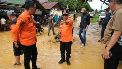 Bupati Murung Raya Imbau Masyarakat Hindari Jembatan Terdampak Longsor dan Banjir