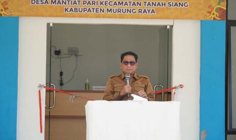 Heriyus Resmikan Puskesmas Lopo Mambuh di Kecamatan Tanah Siang Heriyus Resmikan Puskesmas Lopo Mambuh di Kecamatan Tanah Siang