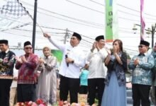 Bupati Barito Utara Pimpin Pelepasan Pawai Ta’aruf Kafilah MTQH se-Kalteng