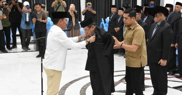 Jamin Objektivitas Penilaian, Gubernur Kalteng Lantik Dewan Hakim MTQH XXXIII di Barito Utara