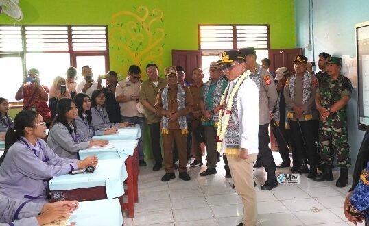 Tingkatkan Mutu Pendidikan Murung Raya, Gubernur Kalteng Tinjau Sarana Sekolah dan Beri Pesan Anti Narkoba