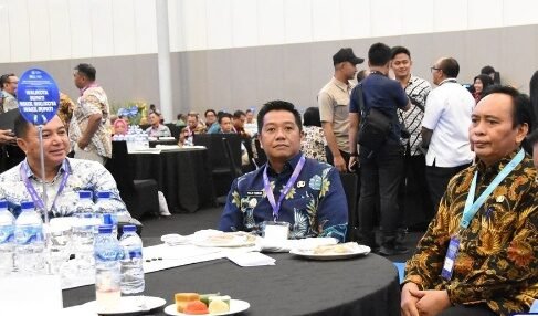 Wabup Felix Hadiri Rakornas Kemendikdasmen di Tangerang