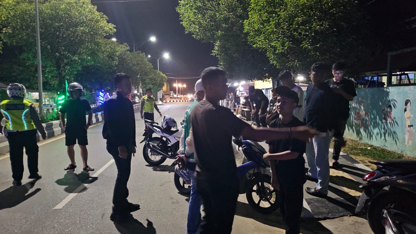 Cegah Balap Liar, Satlantas Polres Barito Utara Amankan 20 Motor Knalpot Brong