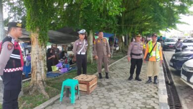 Polres Gumas Tingkatkan Patroli Dialogis Jaga Keamanan di Kota Kuala Kurun
