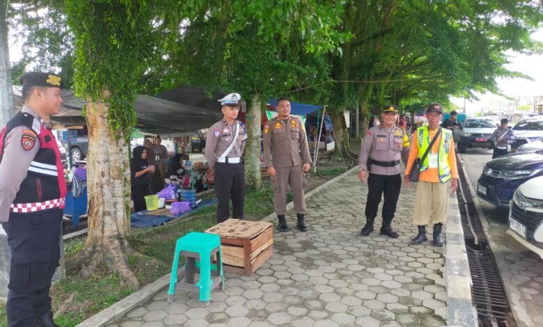 Polres Gumas Tingkatkan Patroli Dialogis Jaga Keamanan di Kota Kuala Kurun