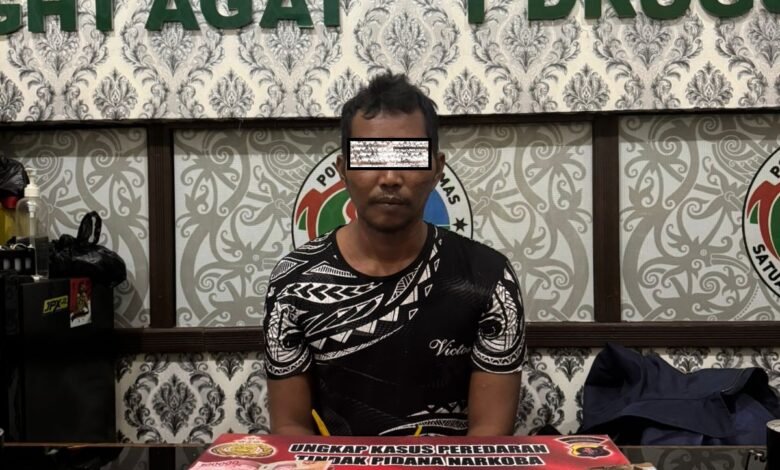 Pengedar Sabu Ditangkap di Tampelas, Polisi Sita 69 Paket Siap Edar