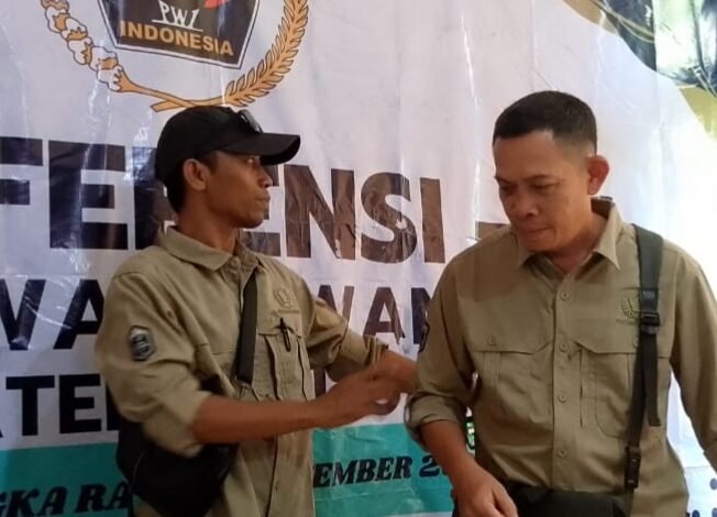 H. Deni Hariadi Terpilih sebagai Ketua PWI Barito Utara, PWI Kalteng Ingatkan Jaga Kekompakan