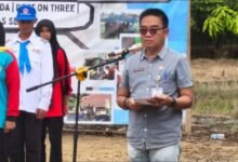 Ratusan Anggota PMR Padati Muara Teweh Ratusan Anggota PMR Padati Muara Teweh