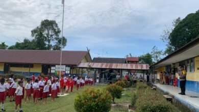 Polres Gunung Mas Edukasi Generasi Muda: Patroli Humanis Cegah Bullying di SDN 1
