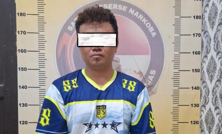 Polres Gunung Mas Gagalkan Peredaran Sabu, Pelaku dan Barang Bukti Diamankan