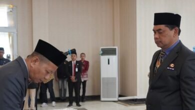 Bupati Shalahuddin Lantik 4 Pejabat Tinggi Pratama