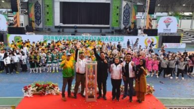 Teweh Tengah Dinobatkan Juara Umum Porkab Barito Utara Teweh Tengah Dinobatkan Juara Umum Porkab Barito Utara