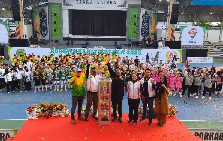 Teweh Tengah Dinobatkan Juara Umum Porkab Barito Utara