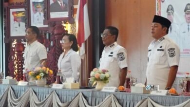 Heriyus Lepas Purna Tugas Kepala Disdukcapil Murung Raya