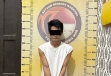 Polisi Ringkus Pemuda Pengedar Sabu di Desa Taringen