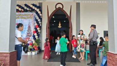 Pastikan Keamanan Natal dan Layanan Publik, Polsek Kurun Gelar Patroli KRYD