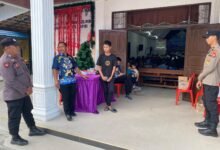Pastikan Ibadah Natal Berjalan Aman, Polsek Sepang Terjunkan Personel