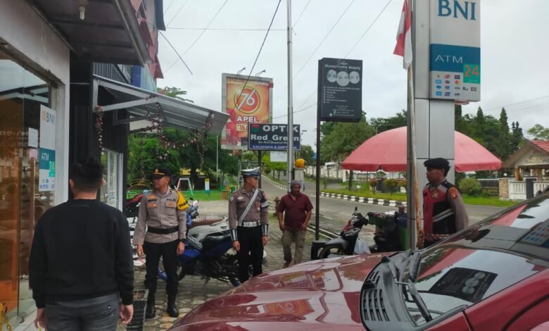 Polres Gunung Mas Monitoring Objek Vital Pasca Natal Polres Gunung Mas Monitoring Objek Vital Pasca Natal