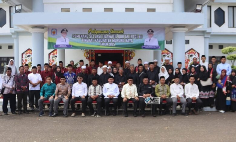 Berangkat Ke Tanah Suci, Wabup Mura Lepas Keberangkatan Umrah Pemenang STQ