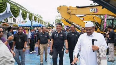 12 Alat Berat Perkuat Infrastruktur Barito Utara, Dukung Program 100 Hari Kerja Bupati Shalahuddin