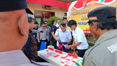 Polres Barito Utara Ungkap 22 Kasus Narkoba Selama 2025, Barang Bukti Tembus Rp4,6 Miliar