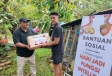 Satintelkam Polres Gunung Mas Gelar Kegiatan Sosial Peringati Hari Jadi ke-80 Fungsi Intelkam Polri
