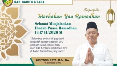 Plt Sekwan Sudiyono & Sekretariat DPRD Barito Utara Sambut Ramadhan 1447 H