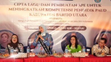 Tingkatkan Kreativitas Pendidik PAUD, HIMPAUDI Barito Utara Workshop Cipta Lagu Anak dan APE