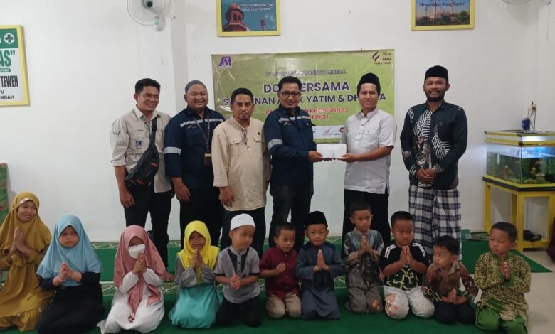 PT SMM dan Yayasan PAMA Santuni Anak Yatim di Panti Asuhan Muara Teweh
