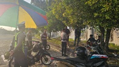 Respons Laporan Warga, Polres Gunung Mas Patroli Cegah Aksi Balap Liar