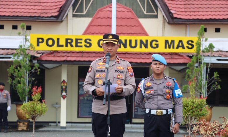 Upacara Kesadaran Nasional, Polres Gunung Mas Perkuat Integritas dan Profesionalisme Personel Upacara Kesadaran Nasional, Polres Gunung Mas Perkuat Integritas dan Profesionalisme Personel