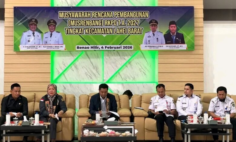 Waket II DPRD Barito Utara Kawal Aspirasi Warga di Musrenbang Lahei Barat