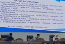 DPRD Barito Utara Bahas 5 Raperda, Termasuk RPJMD 2025-2029 DPRD Barito Utara Bahas 5 Raperda, Termasuk RPJMD 2025-2029