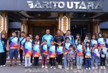 Lepas Kontingen Batara Swimming Club, Wabup Barito Utara Janjikan Dukungan Fasilitas