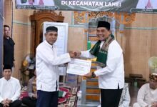 Bupati Barito Utara Salurkan Hibah Rp 1 Miliar untuk Masjid Nurul Ahya Bupati Barito Utara Salurkan Hibah Rp 1 Miliar untuk Masjid Nurul Ahya