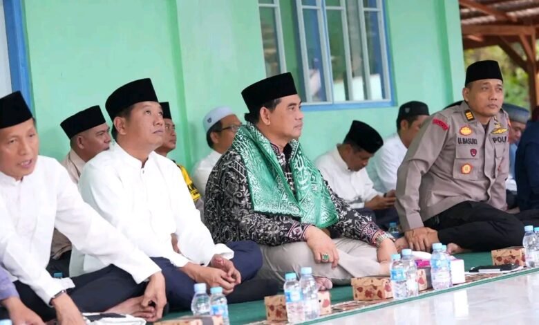 Bupati Barito Utara Sambangi Lokasi Ketujuh Safari Ramadhan