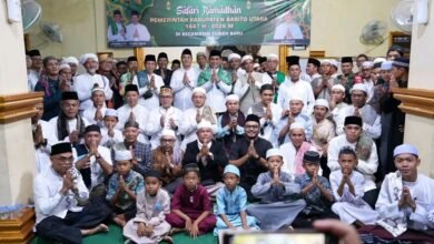 Bupati Barito Utara Tutup Safari Ramadhan 1447 H di Kelurahan Jambu