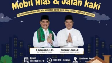 Sambut Idul Fitri, Pemkab Barito Utara Gelar Pawai Takbir Keliling dan Lomba Mobil Hias