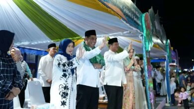 Gema Takbir Membahana, Ribuan Warga Muara Teweh Rayakan Idul Fitri
