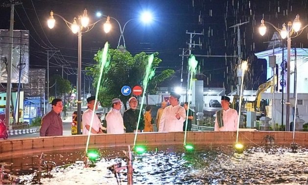 Bupati Barito Utara Pastikan Wajah Muara Teweh Semakin Cantik Sambut Idul Fitri