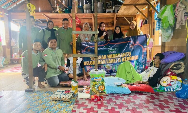 Yayasan Hababantu Lahei II Salurkan Bantuan Sosial