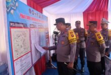 Kapolda Kalteng Apresiasi Kesiapan Polres Barito Utara di Operasi Ketupat