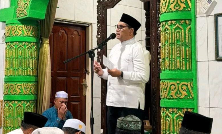 Shalahuddin Ajak Warga Barito Utara Makmurkan Masjid Selama Ramadhan