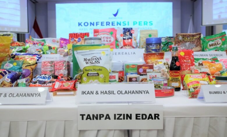 BPOM Sita 56 Ribu Produk Pangan Ilegal dan Kedaluwarsa