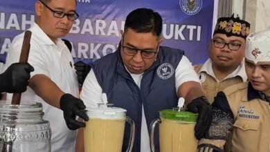 Jaringan Lintas Provinsi Dibongkar, BNNP Kalteng Musnahkan Narkotika